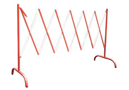 Flexibarrier -Scherensperre- mit Füßen (2.5m)