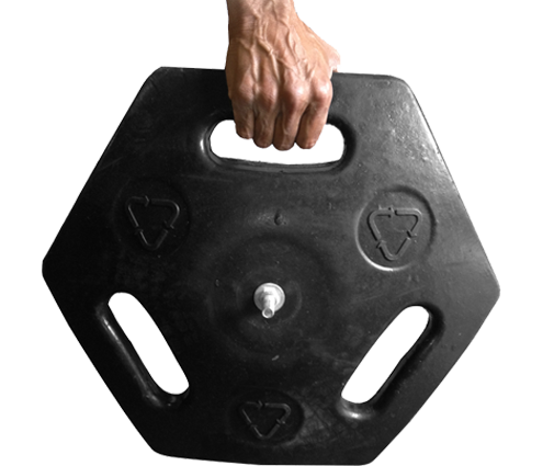 Flexibarrier - Outdoor - Nur Standfuß