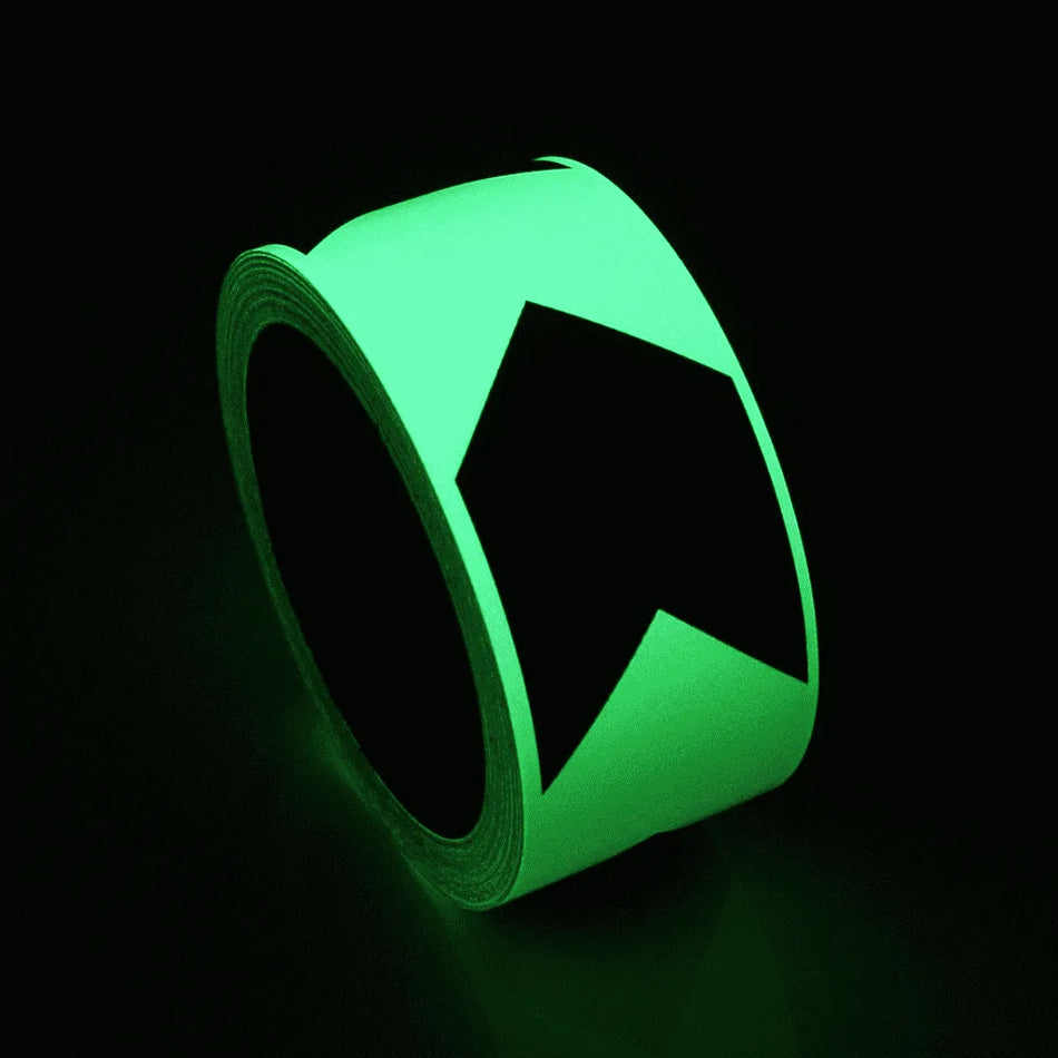 Photolumineszierendes Richtungsmarkierungsband – 50 mm x 10 m