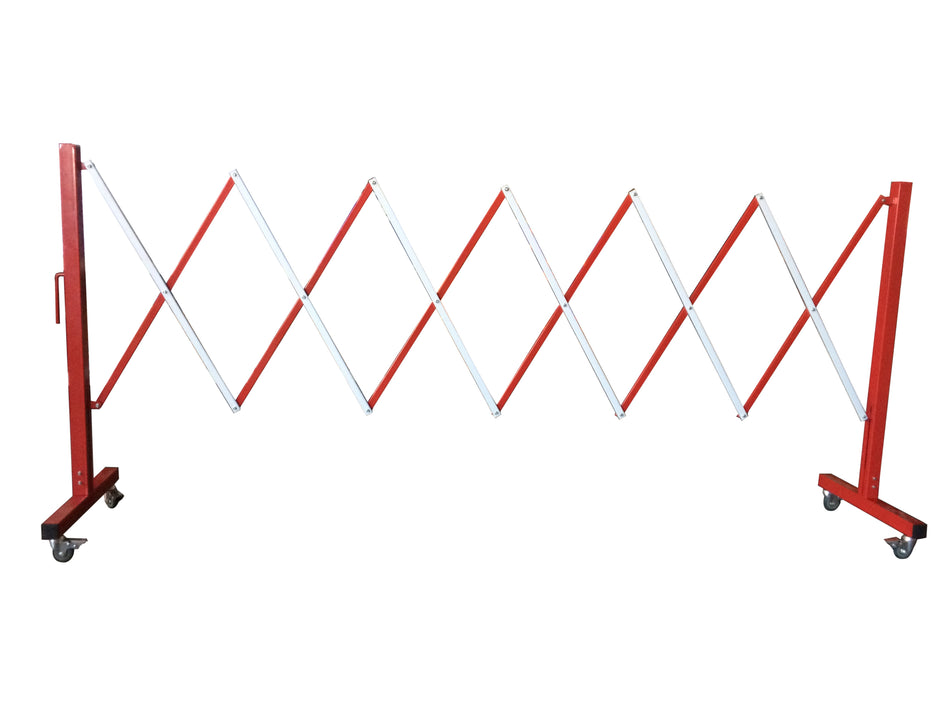 FlexiBarrier -Scherensperre- auf Rädern (3.6 m)