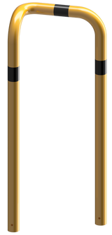 Anfahrschutzbügel - Massiv - 90° einseitig, tiefe Version
