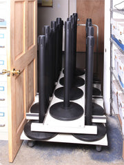 18 Pfosten-Vertikallagerwagen