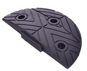 Schwarzes Eckelement (250mm)