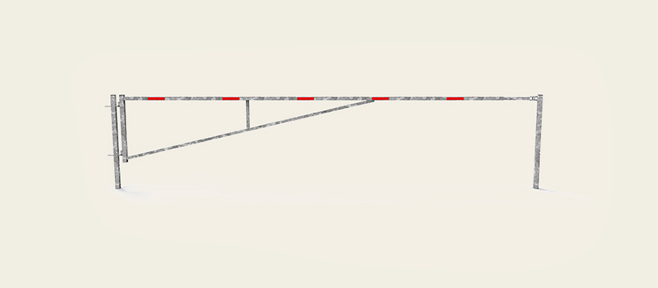 Manuelles Schwenktor – Verstellbar (4–7 m)