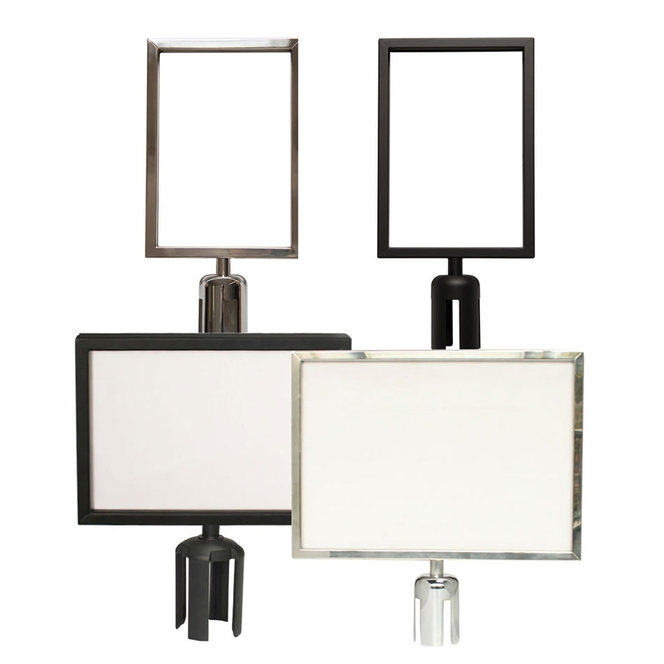 Flexibarrier Schildhalterung für (Eco / Basic 300 / Outdoor 250 / Pro 250 / Safety 250)