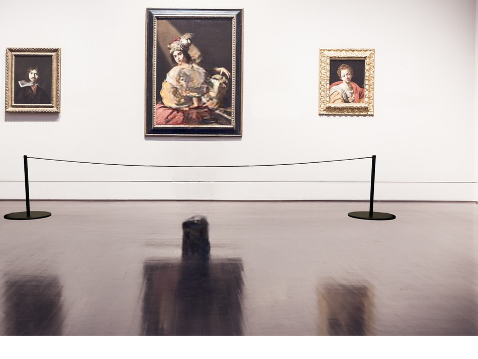 FlexiBarrier Absperrung -Museum