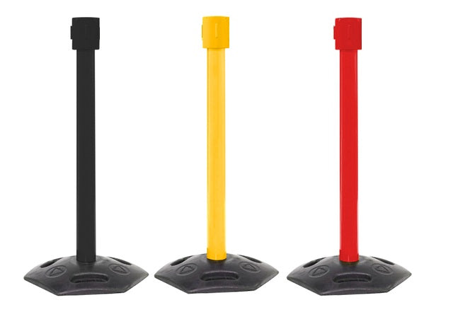 FlexiBarrier-Empfängerpfosten für Gurtpfosten -Outdoor 1050-
