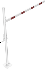 Höhenverstellbare Zugangsbeschränkungsbarriere - Premium - Schwenkmodell (2-4,5 m Breite)