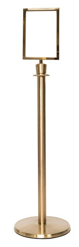 Flexibarrier Schilderständer -Premium- (A4-Schilderrahmen inbegriffen)