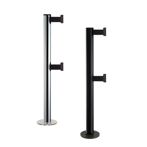 Beltrac Gurtpfosten Premium Doppel Permanent (2,3m-3,7m)