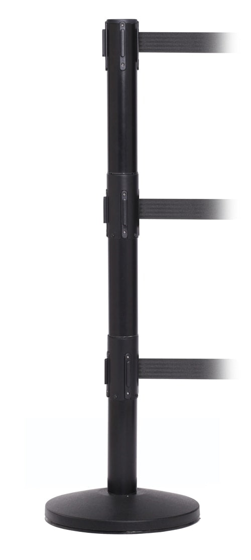 FlexiBarrier Gurtpfosten -Pro Triple- (3x3.4m Gurt)