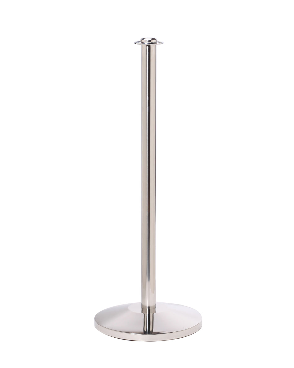 Flexibarrier Pfosten- und Seilabsperrung - Flacher Kopf -