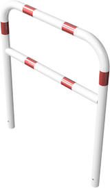 Schutzbügel aus Stahlrohr Ø 60 mm, mit Querstrebe