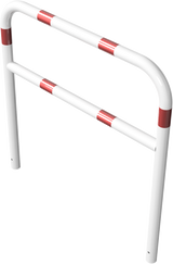 Schutzbügel aus Stahlrohr Ø 60 mm, mit Querstrebe