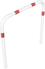 Schutzbügel aus Stahlrohr Ø 60 mm, ohne Querstange