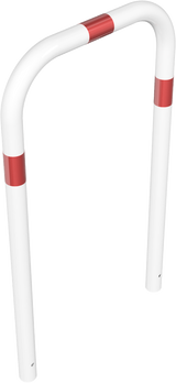 Schutzbügel aus Stahlrohr Ø 60 mm, ohne Querstange