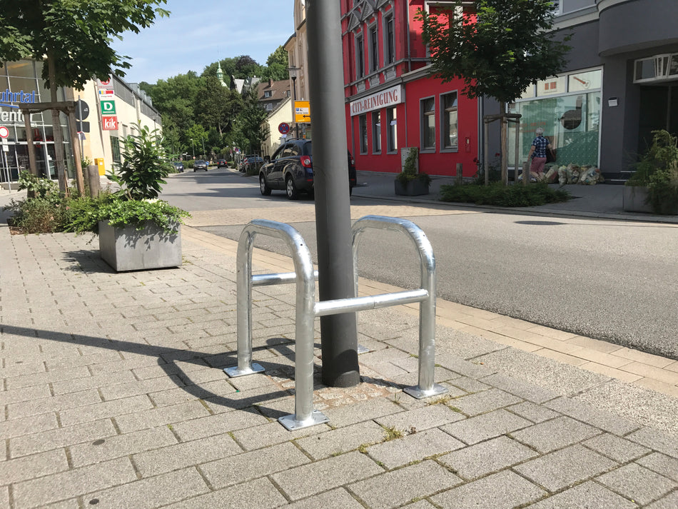 Blocking Car Barriers, Steel Tube Ø 60 / 48 mm