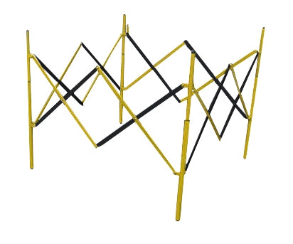 Zusammenlegbar Schachtabsperrung (1.3x1.3m)