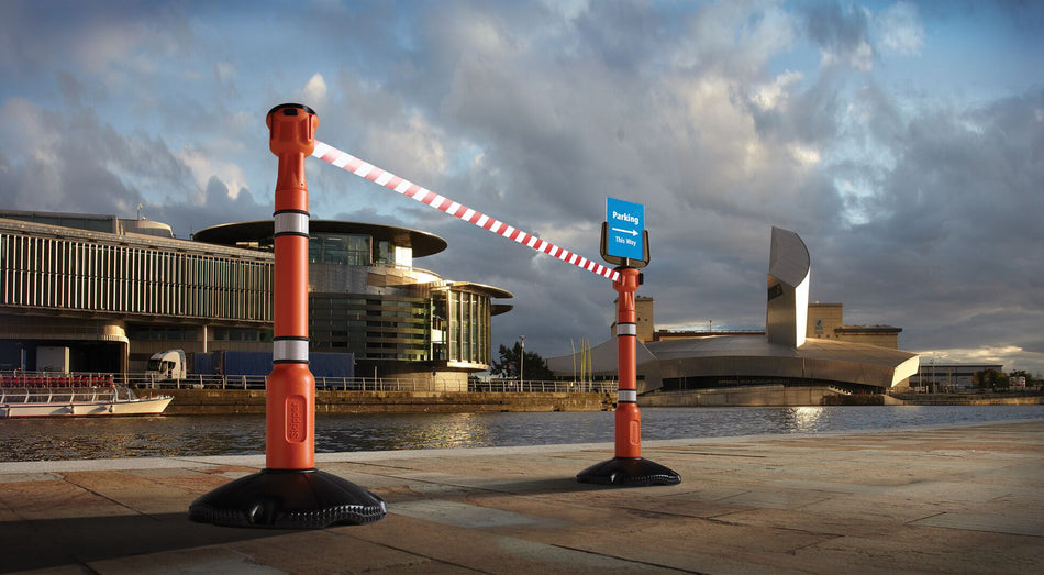 Skipper Gurtpfosten (Pfosten + Kegelspitze 9m)