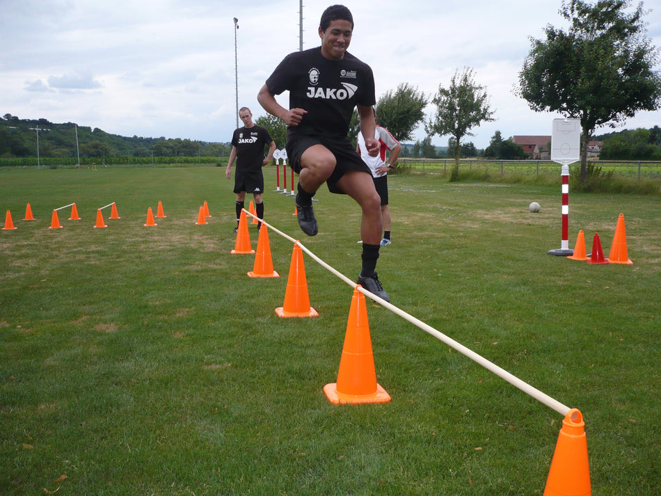 Weicher Warnkegel ohne Reflektorstreifen -Standard- aus PVC (32-50cm)