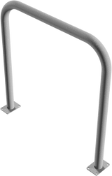 Schutzbügel aus Stahlrohr Ø 60 mm, ohne Querstange