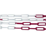 Absperrkette aus Stahl, verzinkt (10m, verschiedene Farben)